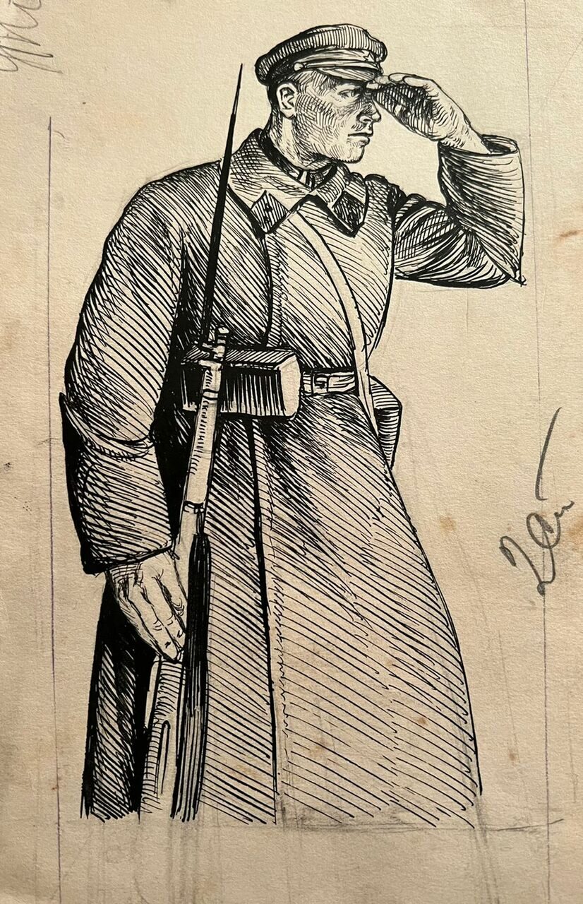 Красноармеец арт